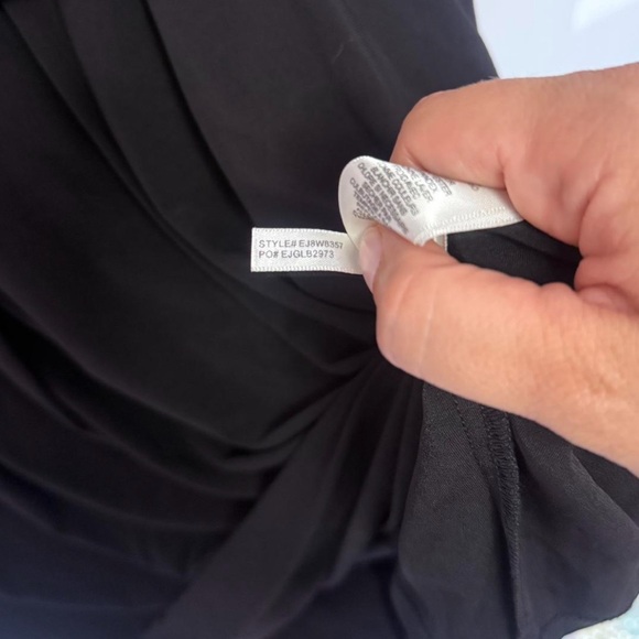 Eliza J Black Long Sleeve Dress with Pockets 18W - Picture 8 of 8